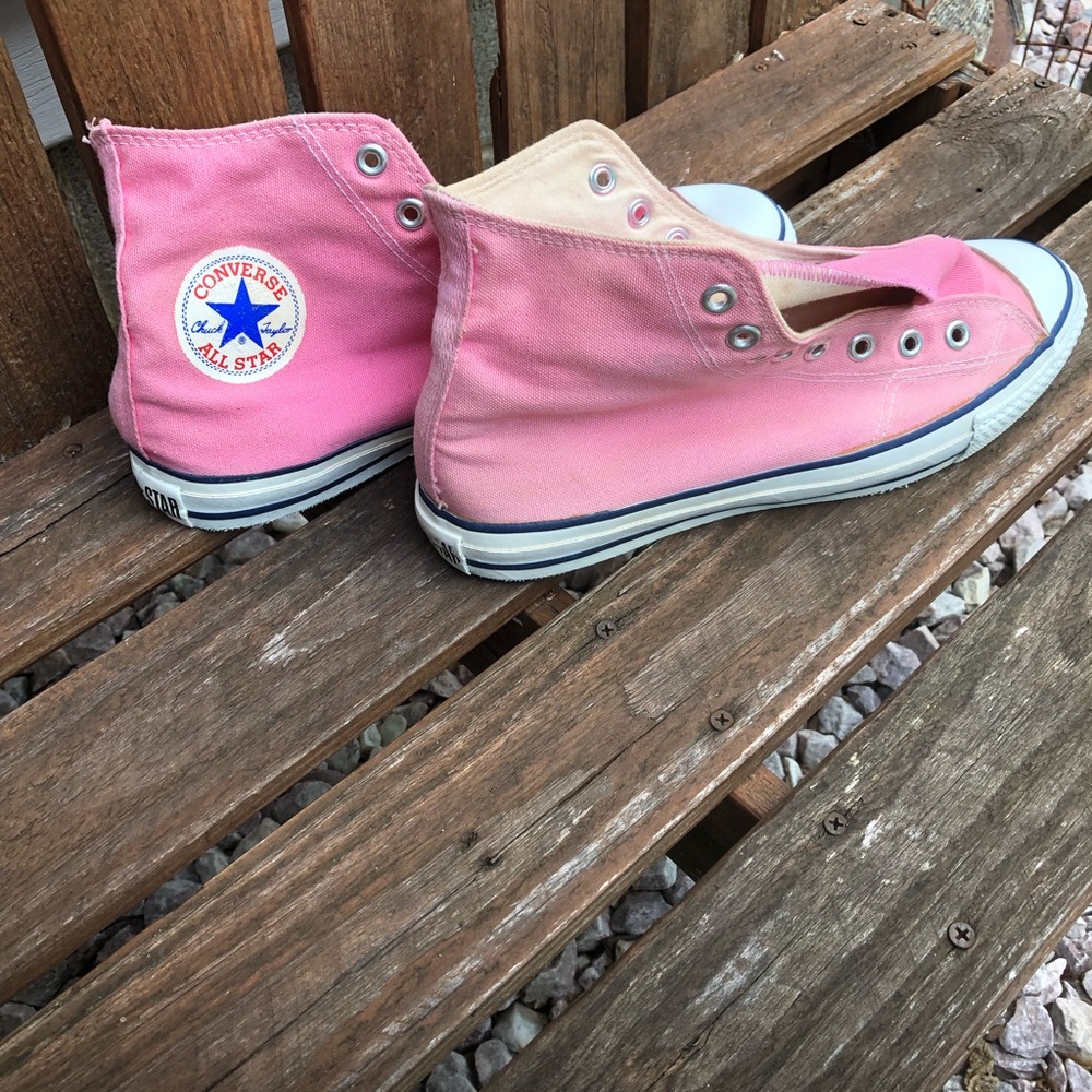 Pink Vintage Converse size 10